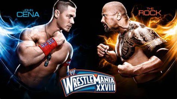 WWE WrestleMania 28 Results April 1, 2012 The Rock vs. John Cena TPWW